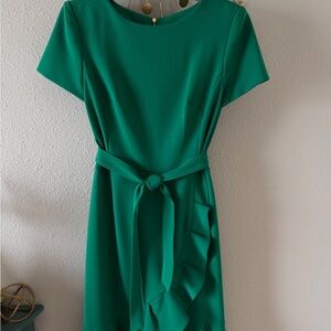 Calvin Klein Vibrant Kelly Green Dress